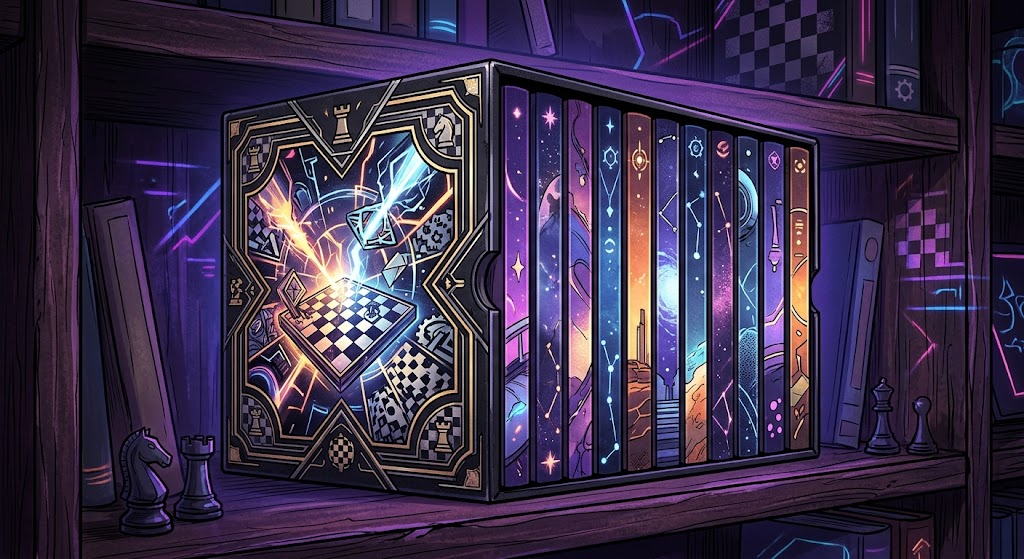 Horror manga collection display